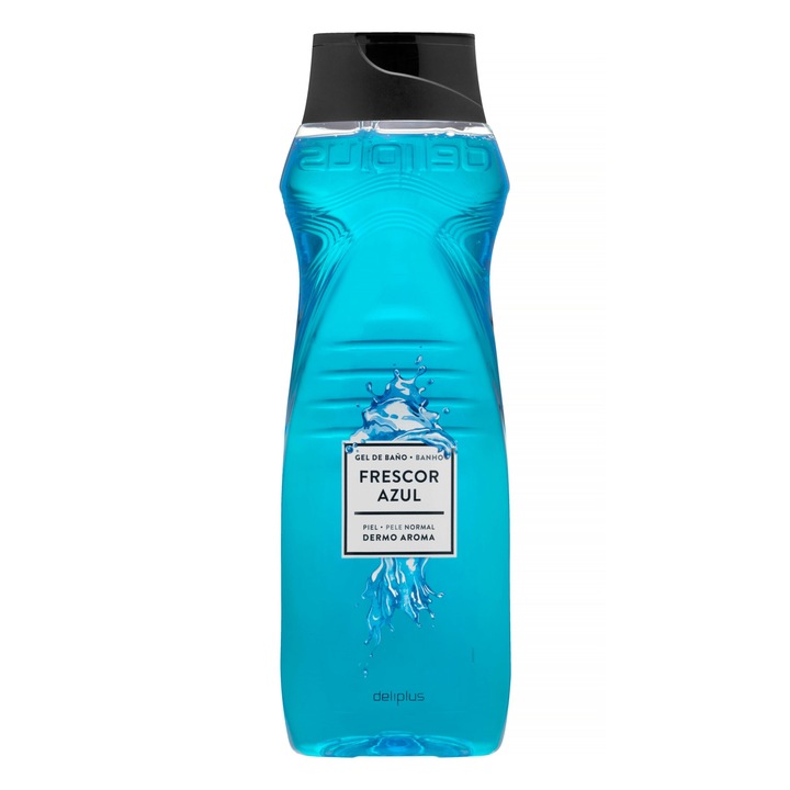 Gel de dus Frescor Azul, Deliplus, 750ml