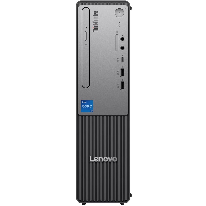 Настолен компютър Lenovo ThinkCentre neo 50s Gen 5, Процесор Intel Core i3-14100 (3.5/4.7GHz, 12M), 16 GB, 512 GB SSD M.2 NVMe, Intel UHD Graphics 730, Windows 11 Professional