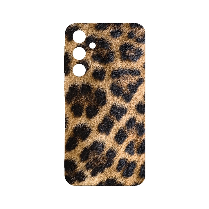 BestCase® Husa pentru Samsung Galaxy A16, Slim Silicon, Leopard pattern, Protectie camera, Antisoc, Rezistenta la uzura, 1923376 B 1442