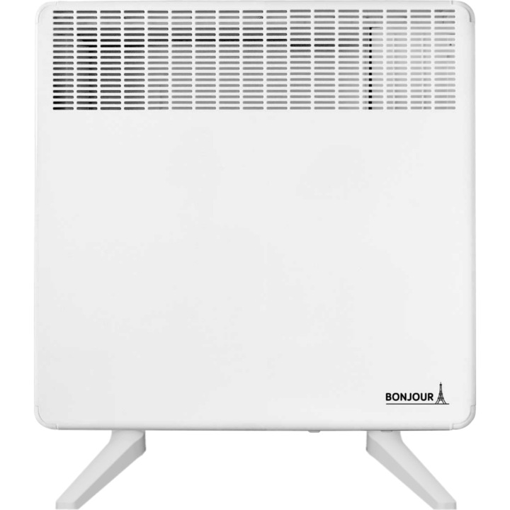 Fűtőventilátor, Atlantic, Bonjour, 1250W, fehér, 45,8x9,8x45,1 cm