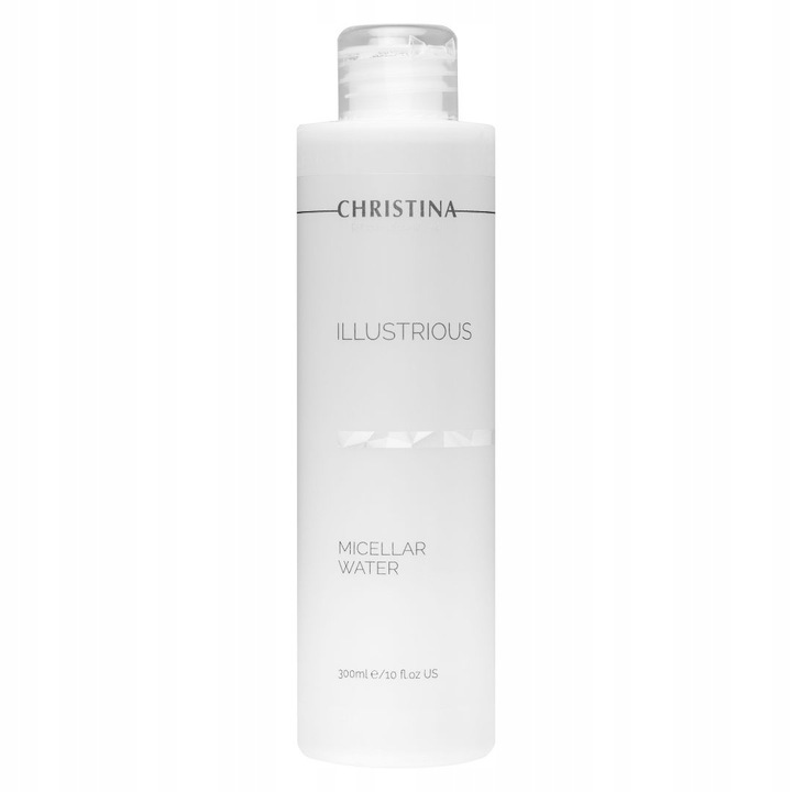 Apa micelara Christina Illustrious, 300 ml, pentru toate tipurile de ten, formula usoara, fara parabeni