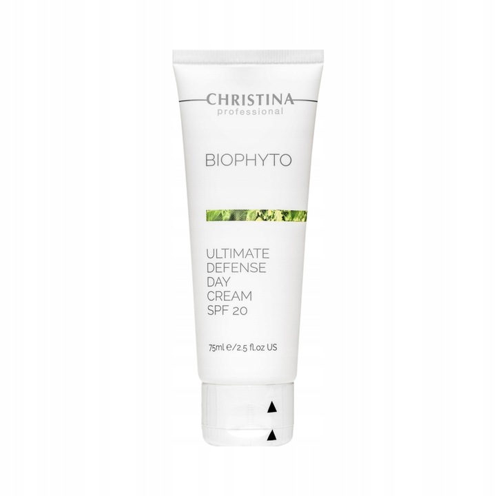 Crema de fata Christina BioPhyto Ultimate Defense SPF 20, 75 ml, protectie UV, hidratare intensa
