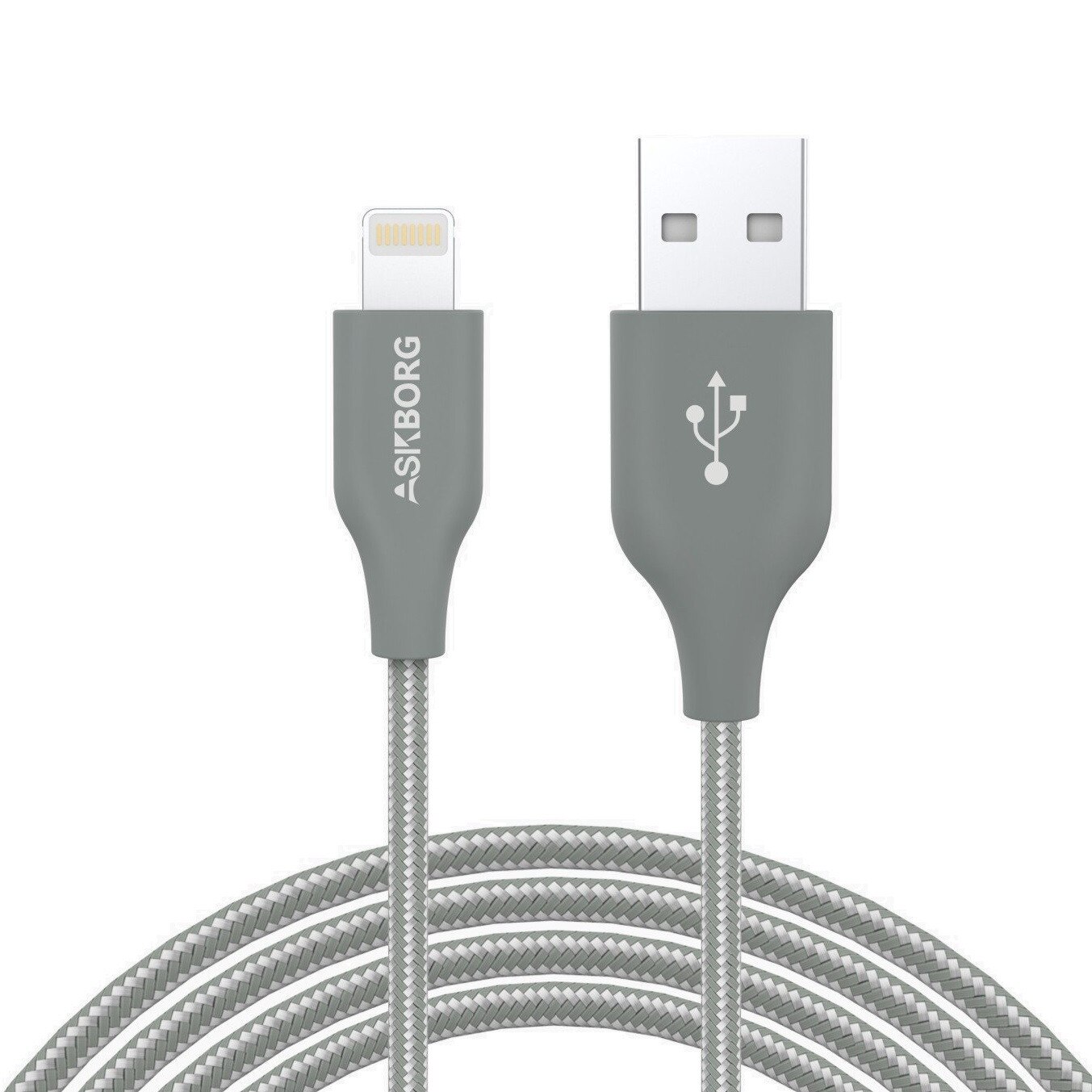 Cablu lightning ASKBORG certificat MFI Apple