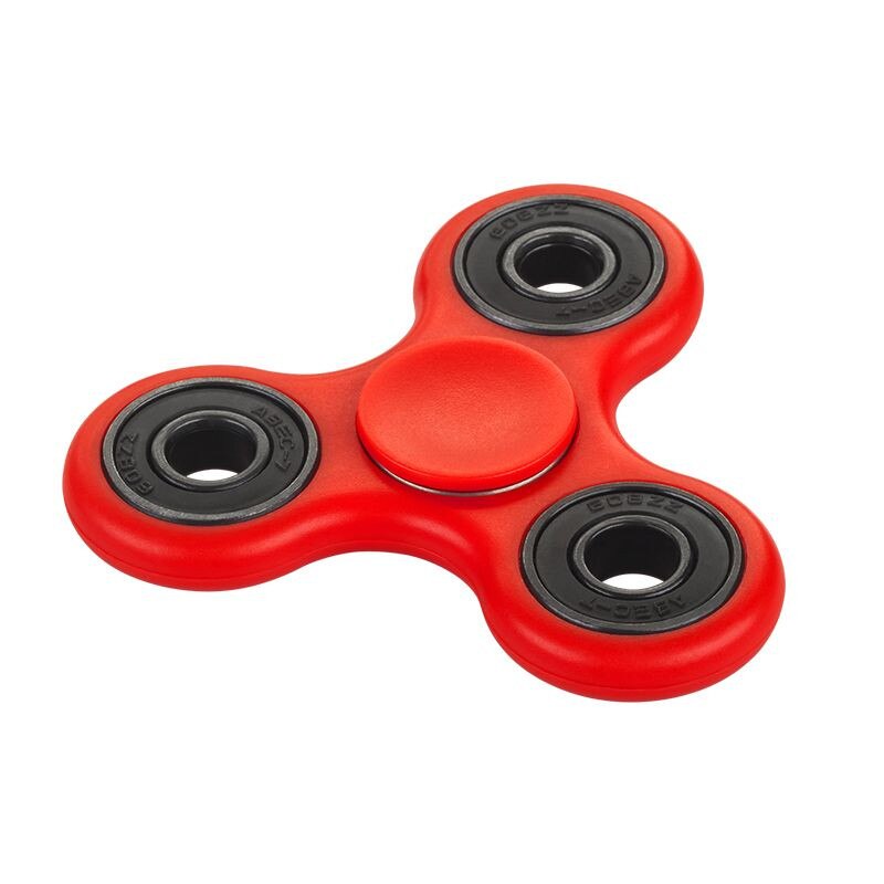 FidgetSpinner Rosu Quer