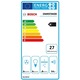 Каминен абсорбатор за вграждане Bosch DWK97JM20, Цифров дисплей с TouchControl, Абсорбираща мощност 730 mc/h, 1 мотор, 90 cм, Бял