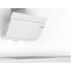 Каминен абсорбатор за вграждане Bosch DWK97JM20, Цифров дисплей с TouchControl, Абсорбираща мощност 730 mc/h, 1 мотор, 90 cм, Бял