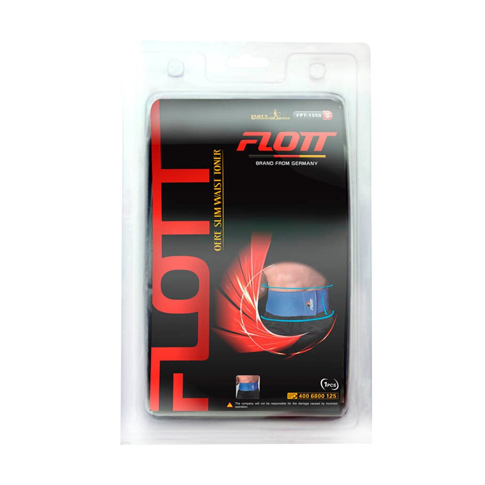 Centura exercitii fitness FLOTT, Albastru FPT1550