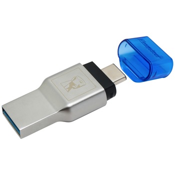 Cititor de carduri Kingston, FCR-ML3C, USB 3.1, USB Type-A/C Cititor de carduri Kingston, FCR-ML3C, USB 3.1, USB Type-A/C