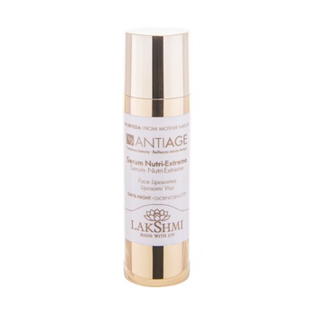 Ser cu lipozomi Nutri-Extreme 30 ml, linia antiage, pentru pielea matura si problematica, cu esenta de diamant conform filosofia ayurveda Ser cu lipozomi Nutri-Extreme 30 ml, linia antiage, pentru pielea matura si problematica, cu esenta de diamant conform filosofia ayurveda