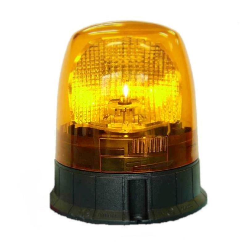 Girofar 12/24V, h160, prindere in 3 suruburi, 2 becuri H21W 12/24V 8012/12+24V Taurus Sacex