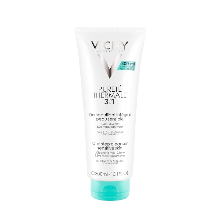 Demachiant Vichy Purete Thermale Lapte Demachiant Integral 3 in 1, 300ml