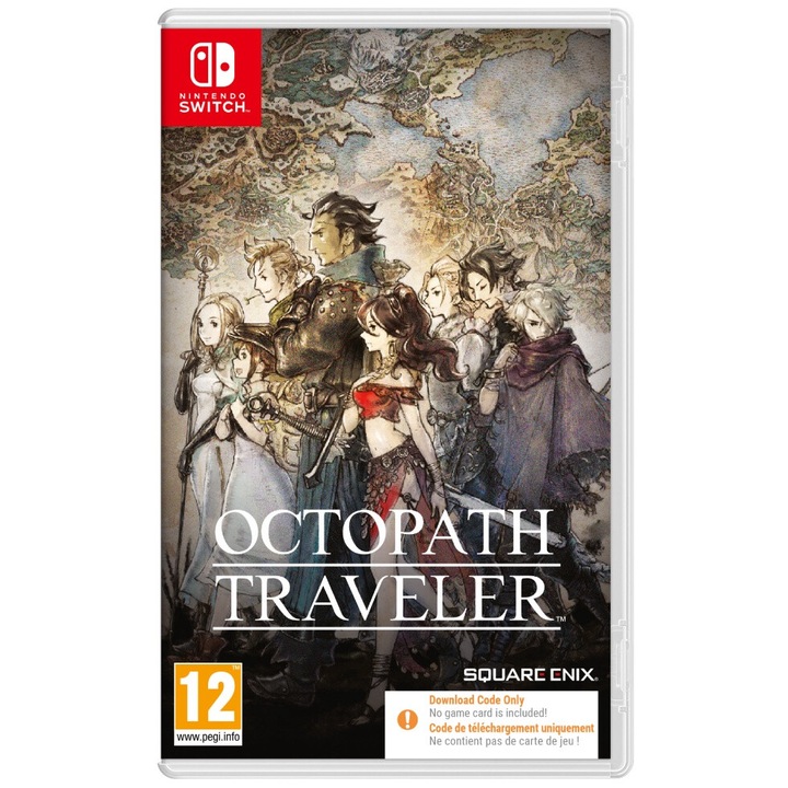 Octopath Traveler (code In A Box) Nintendo Switch Játékszoftver