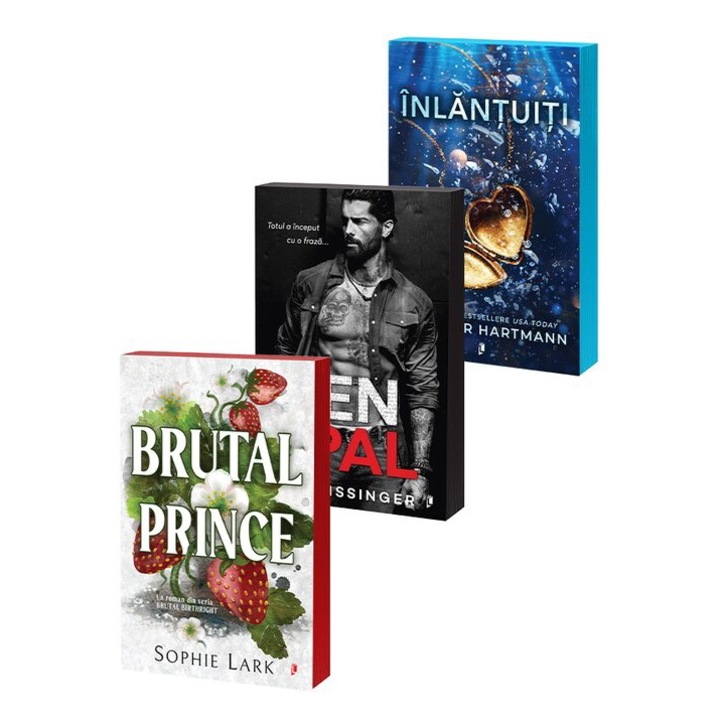 Pachet Brutal Prince + Pen Pal + Inlantuiti. Set 3 carti