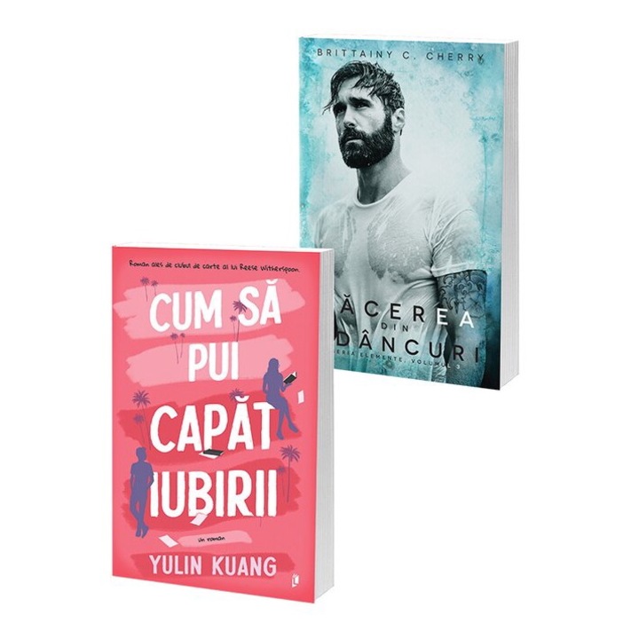 Pachet Cum sa pui capat iubirii + Tacerea din adancuri. Set 2 carti