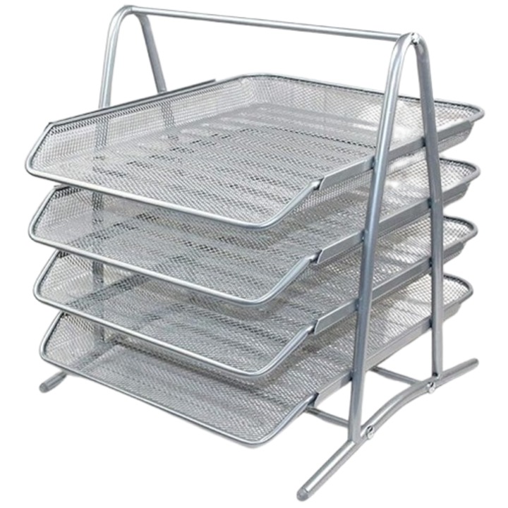 Tavite Metalice 4Buc/Set Argintiu EHER