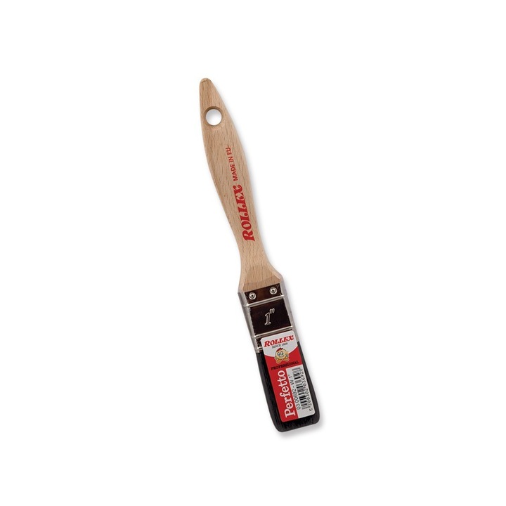 Pensula pentru vopsit cu fir negru, Rollex Perfetto Black, latime 30 mm