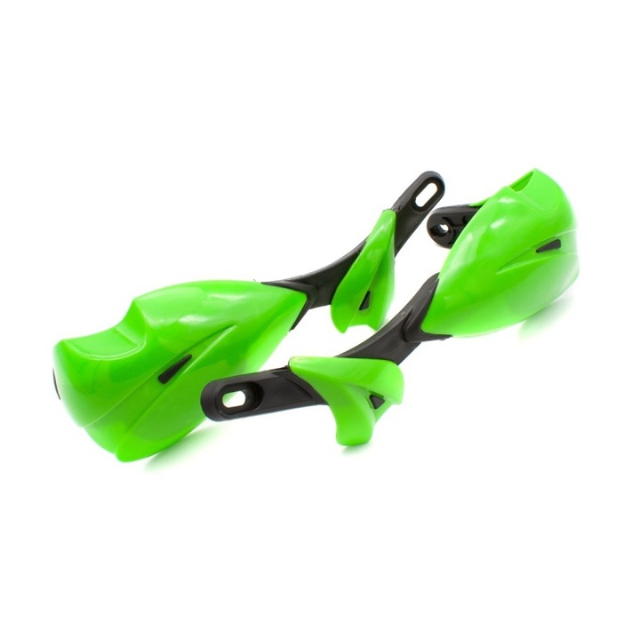 Set protectie ghidon Minimotocross, Miniatv, culoare verde