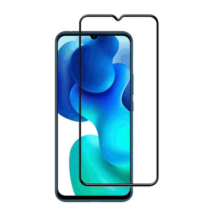 Folie sticla securizata compatibila cu Samsung Galaxy A50/ A50s, full glue, full cover