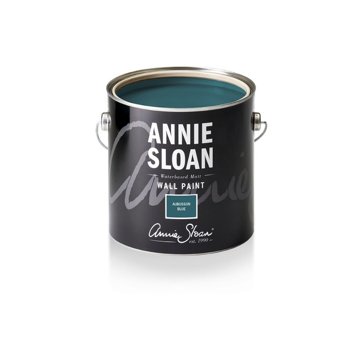 Vopsea de perete Annie Sloan Wall Paint 120ml Aubusson Blue