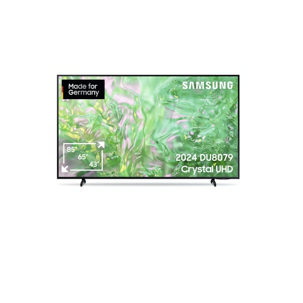 Televizor LED Samsung GU65DU8079UXZG, 163 cm, 4K UHD, HDR, Smart TV, control vocal (Alexa, Asistent Google)