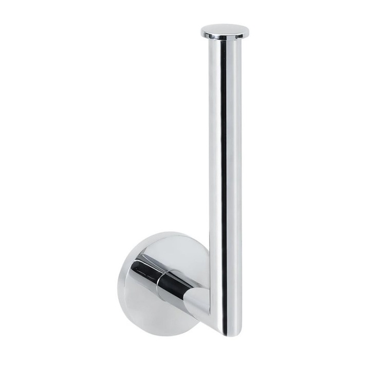 Tartalék wc papír tartó Bemeta Circum, Inox, 80x52x170 mm, Króm