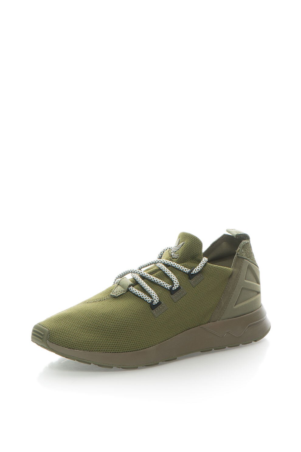 adidas Originals, Pantofi sport din tricot ZX Flux ADV, Verde