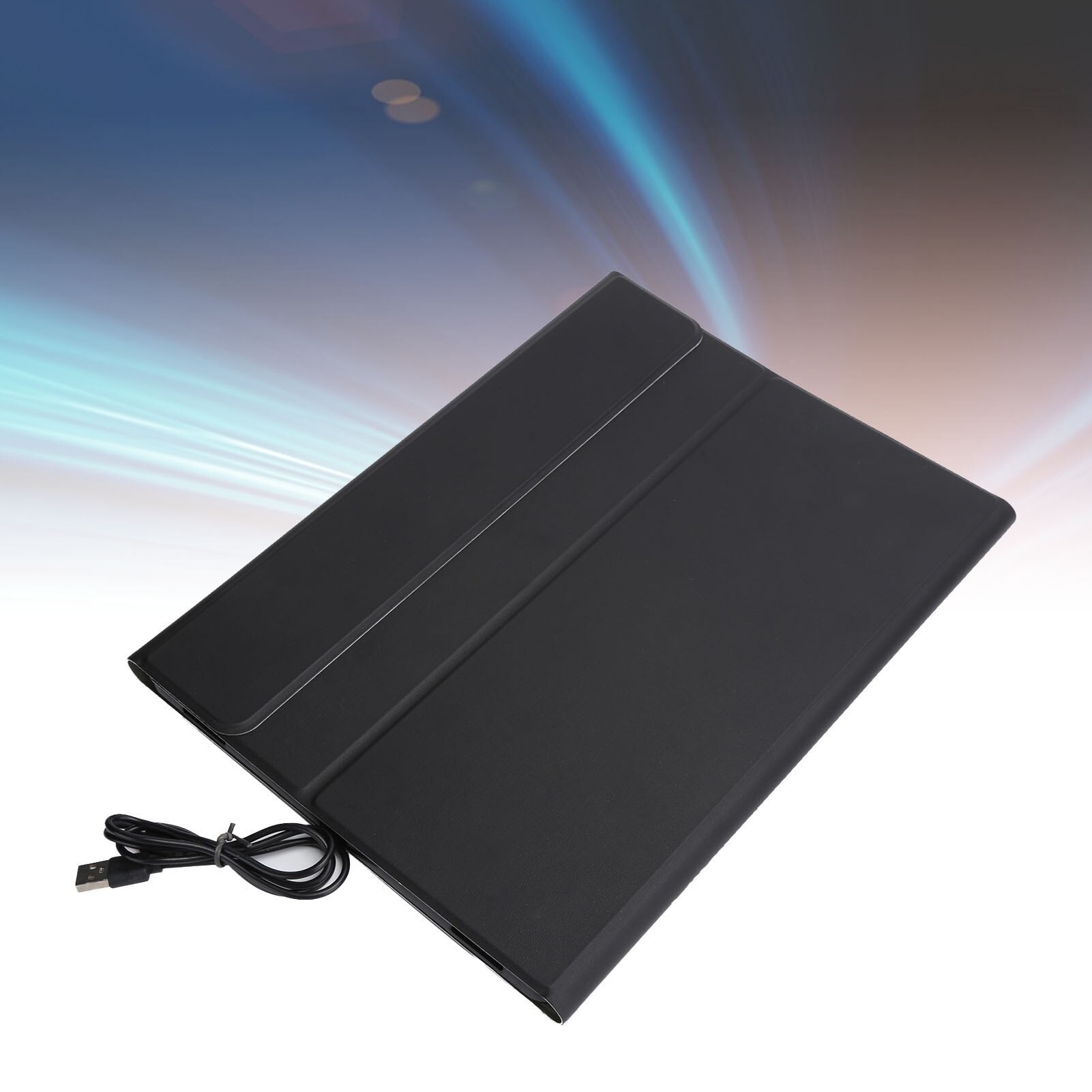 Husa cu tastatura detasabila din piele PU Fokelyi pentru iPad Pro 12.9in 2015/2017 Gen