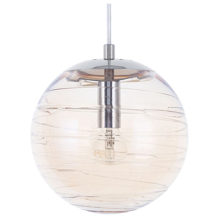 Arany Üveg Függőlámpa Mirna