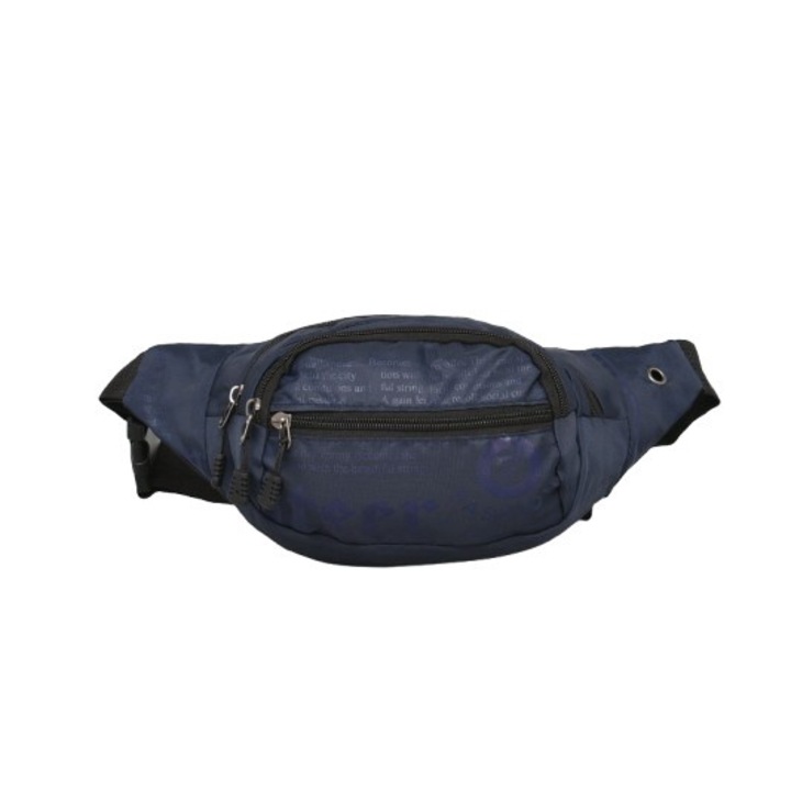 Crossbody táska 09919-1, 26/12/10 cm, Textil, Kék