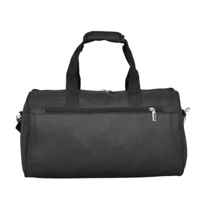 Geanta de voiaj pentru bagaj de mana 805, 44/25/21 cm, Textil, Negru