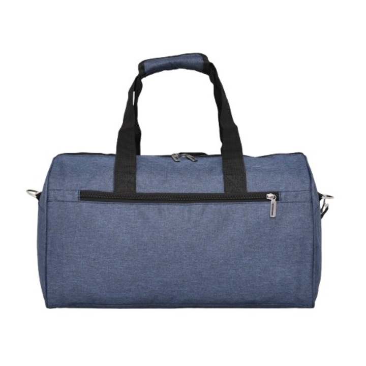 Geanta de voiaj pentru bagaj de mana 805, 44/25/21 cm, Textil, Albastru