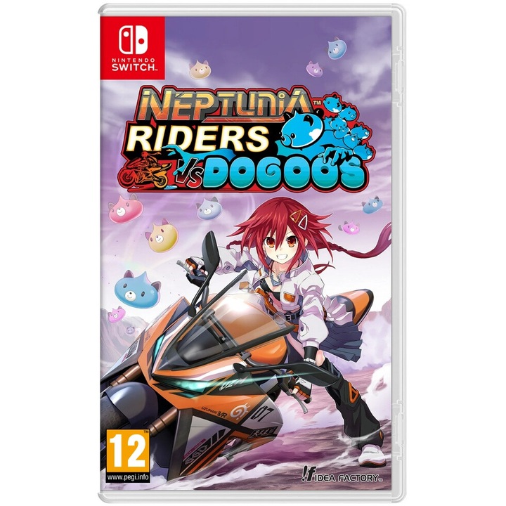 Joc Neptunia Riders Vs Dogoos Day One Edition Pentru Nintendo Switch