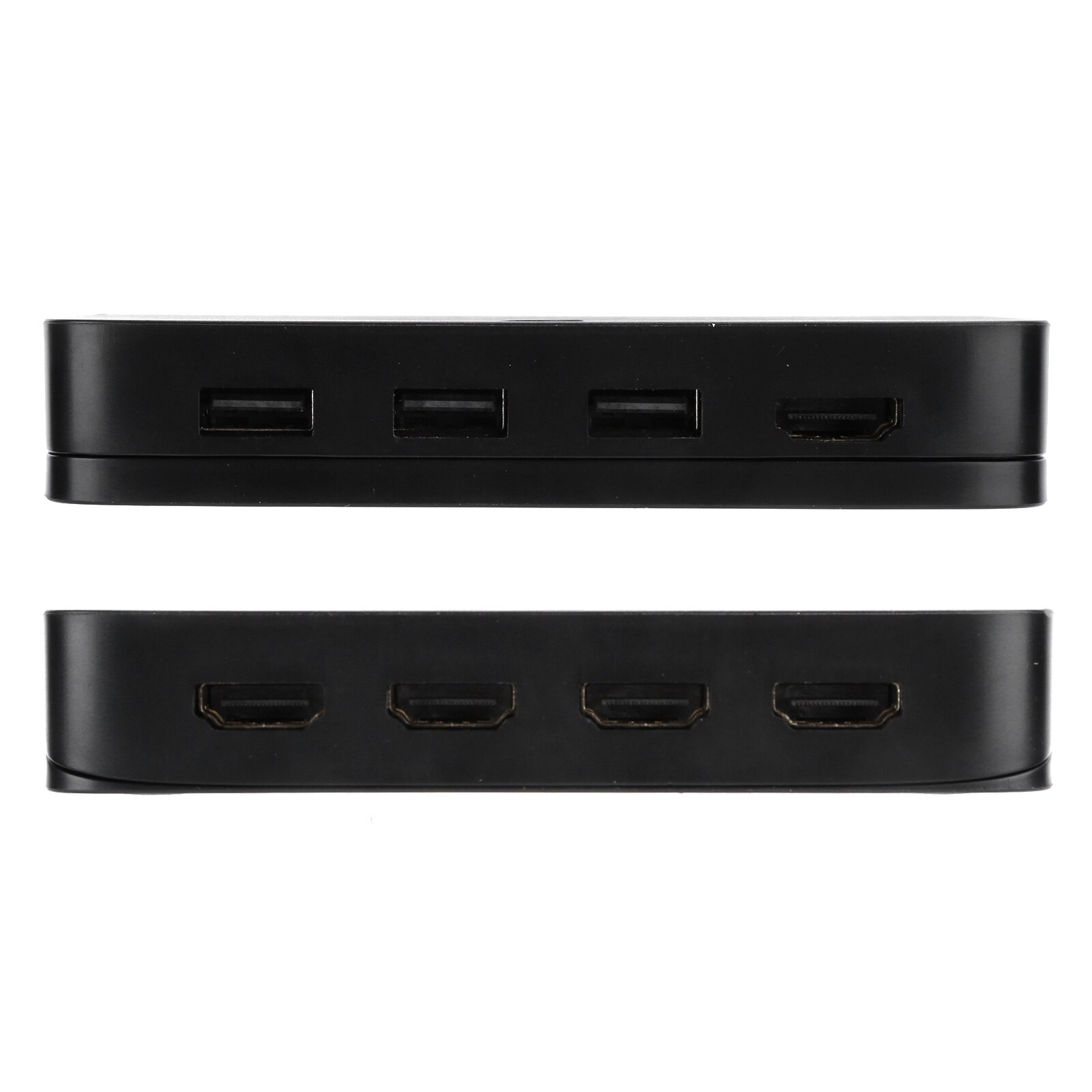 Switch KVM 4-Port Jormftte, HDMI, 3840x2160 la 30Hz, negru - eMAG.ro