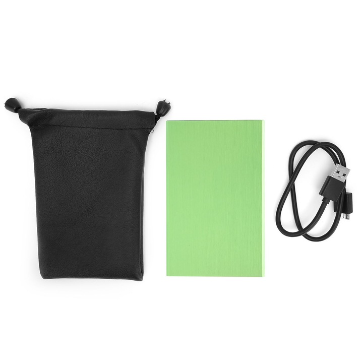 Устройство Peysaitr 2,5 инча, Външно, 160GB, зелено, Micro USB 3.0