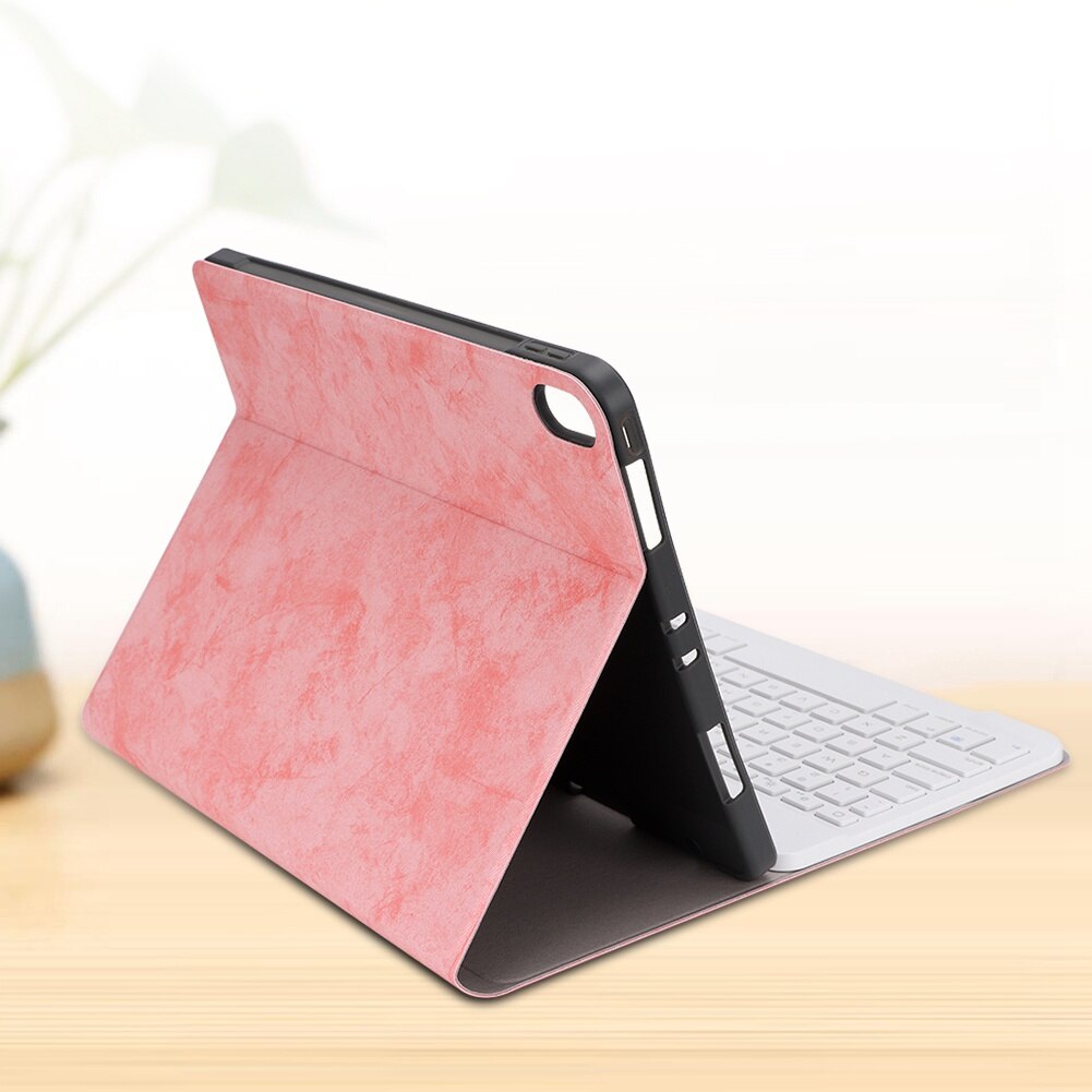 Husa de protectie cu tastatura Bluetooth pentru iPad Pro 11 inch, Peysaitr, material din piele, design ultra-subtire