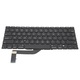 Tastatura de inlocuire pentru Macbook Pro Retina 15 inch, Peysaitr, neagra, ABS, usor de instalat