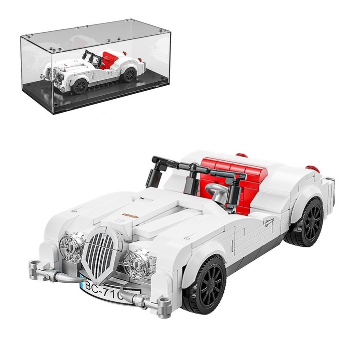 Set de constructie Tycole, 302 piese, masina sport, 6 ani