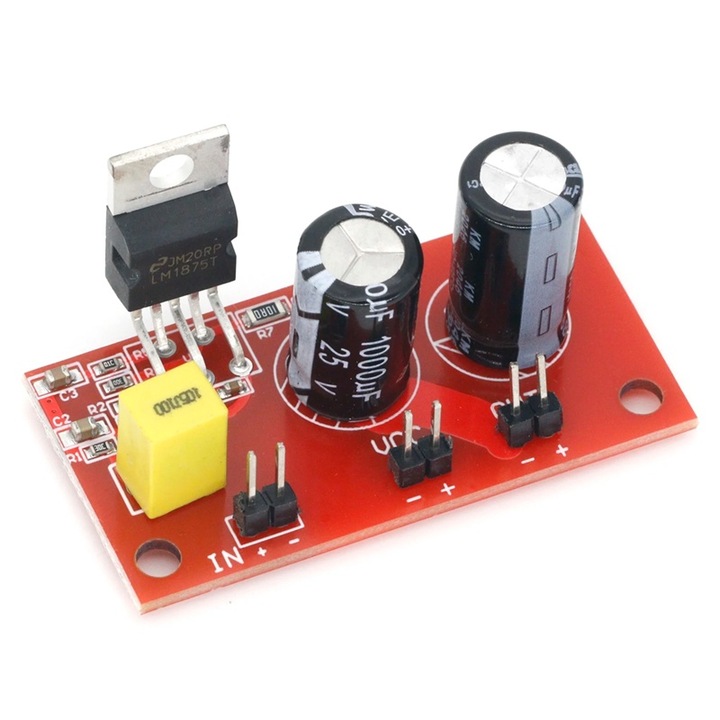 Amplificator audio mono 30W cu LM1875, DC 12-32V