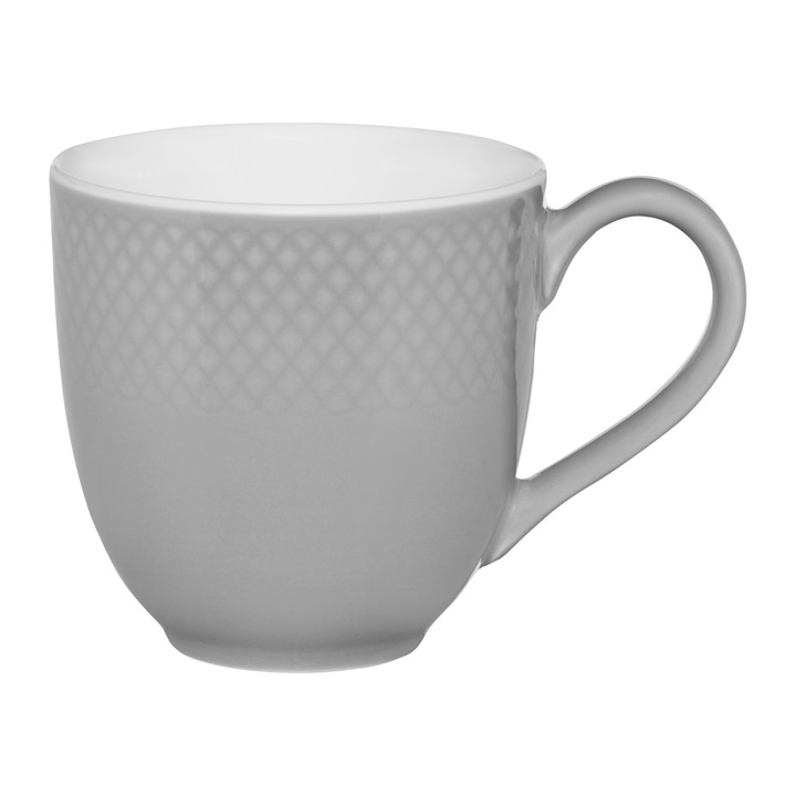 Cana AMBITION Sonia, 380ml, portelan, gri