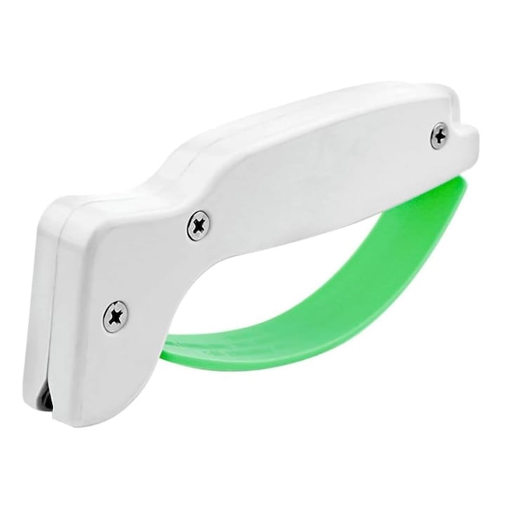Dispozitiv ascutire cutite, potrivit si pentru ascutirea uneltelor de gradinarit, munca usoara si sigura, restaureaza uneltele vechi la performanta maxima, 38 gr, 14.5 x 6 x 2.8 cm - SHARPNINJA