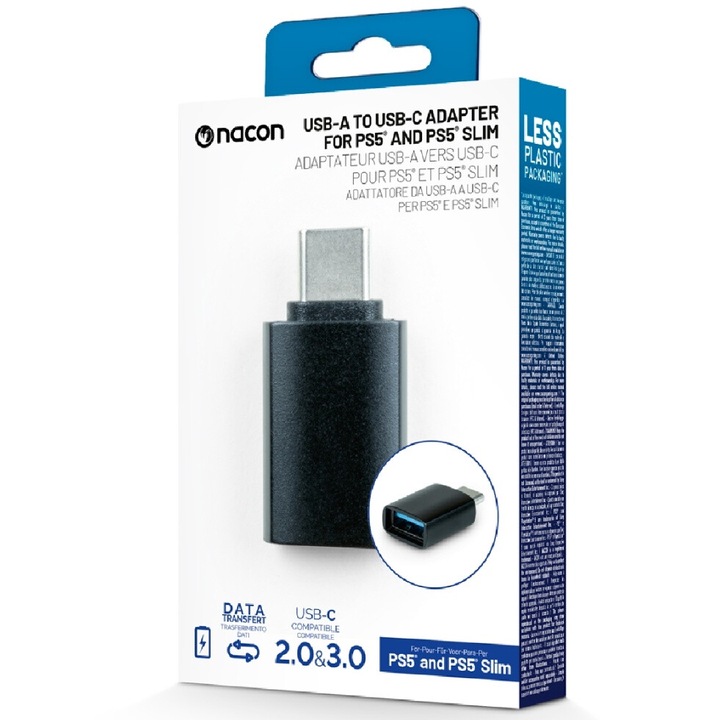 Nacon USB-A USB-C adapter PS5