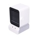 Ventilator de racire Bizaical, 2 in 1, umidificare si pulverizare, RGB, 23x13x12cm