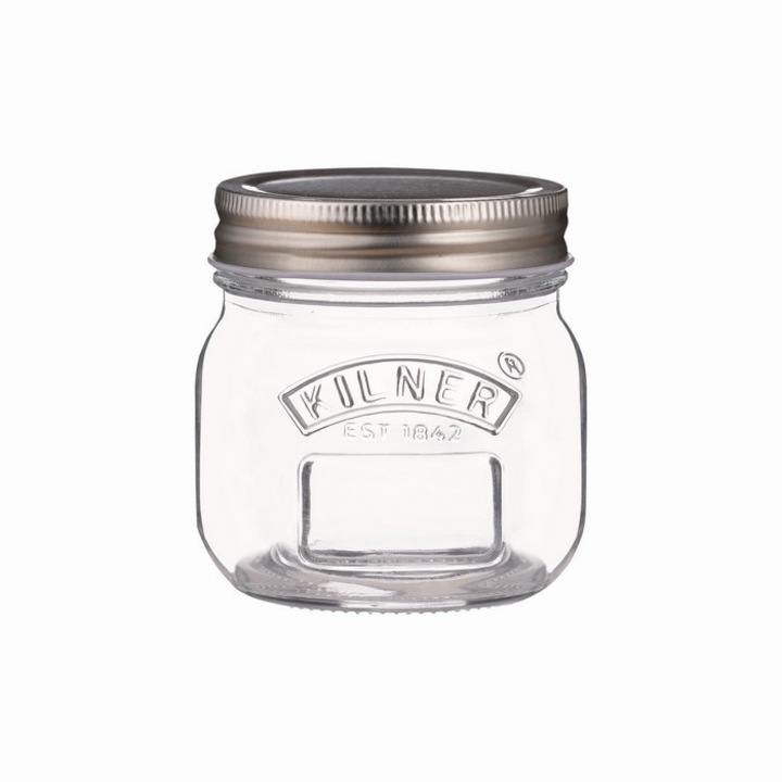 Recipient pentru condimente, Kilner, capacitate 0.25L, transparent