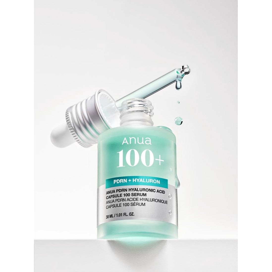 Anua 100+ 6本 Ser pentru ten, PDRN Hyaluronic Acid Capsule 100, Anua, 30 ml