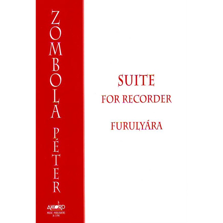 SUITĂ PENTRU FLAUT (FURULYÁRA)