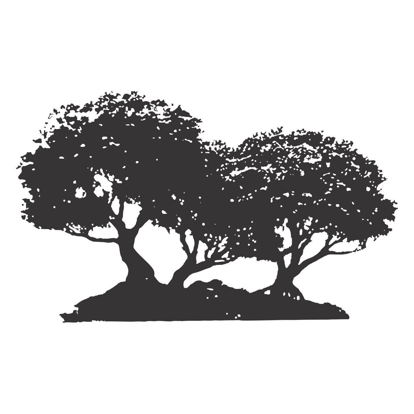 Bonsai Sticker Decorativ 200x125cm , Culoare Negru