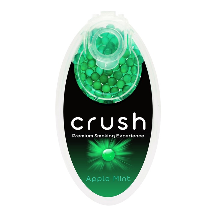 Ароматни капсули CRUSH, С вкус на ябълка и мента, 100 броя