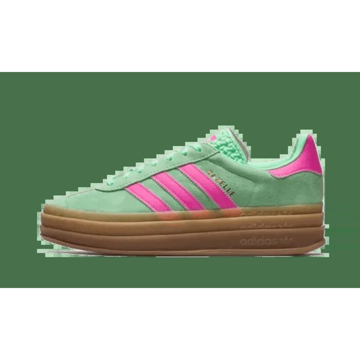 adidas gazelle silver green womens adidas Gazelle Bold - Women's main image 0