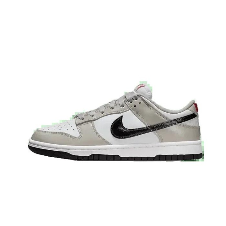 Мъжки спортни обувки Nike Dunk Low, Light Iron Ore с черни детайли, елегантен дизайн