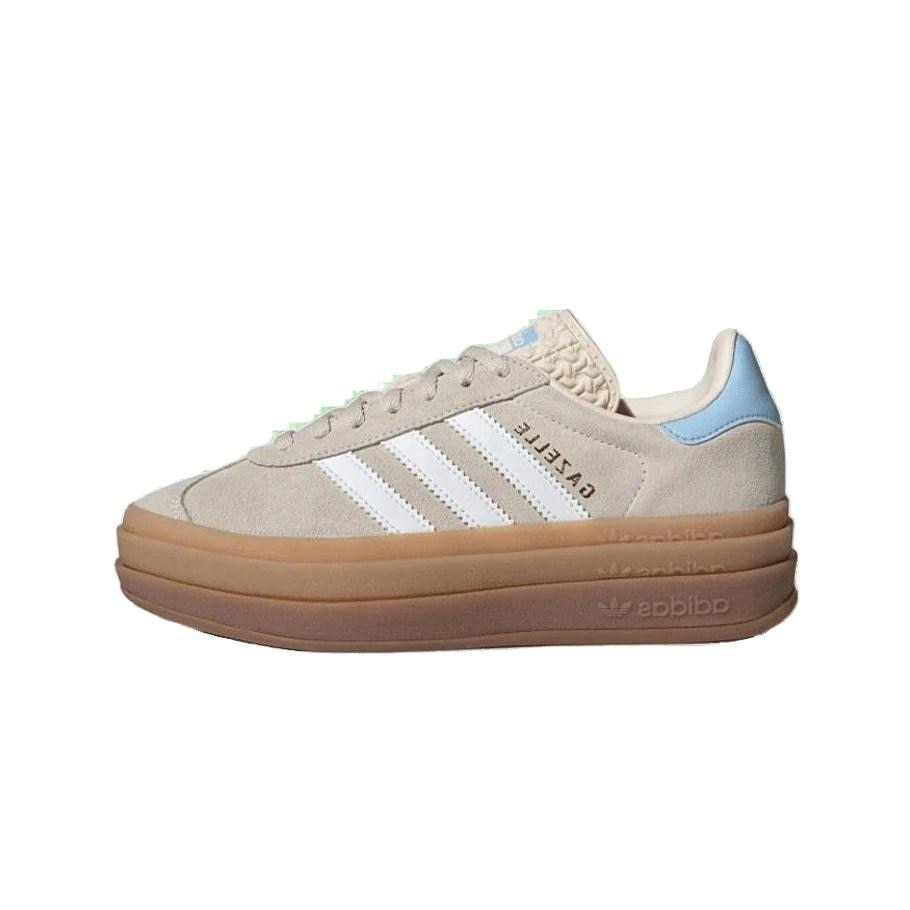 Tenisi dama, Adidas Gazelle Bold, piele intoarsa, multicolor